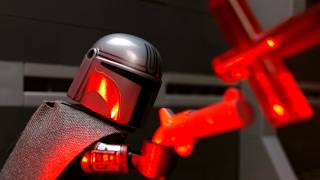 Mando vs Dark Trooper in LEGO - The Mandalorian S2 Lego Animation