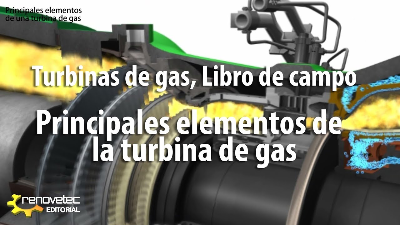 TURBINAS DE GAS, MANUAL DE CAMPO, PRINCIPALES ELEMENTOS DE UNA TURBINA DE GAS YouTube