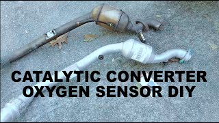 W210 E320 Catalytic Converter and O2 Sensor DIY Replacement