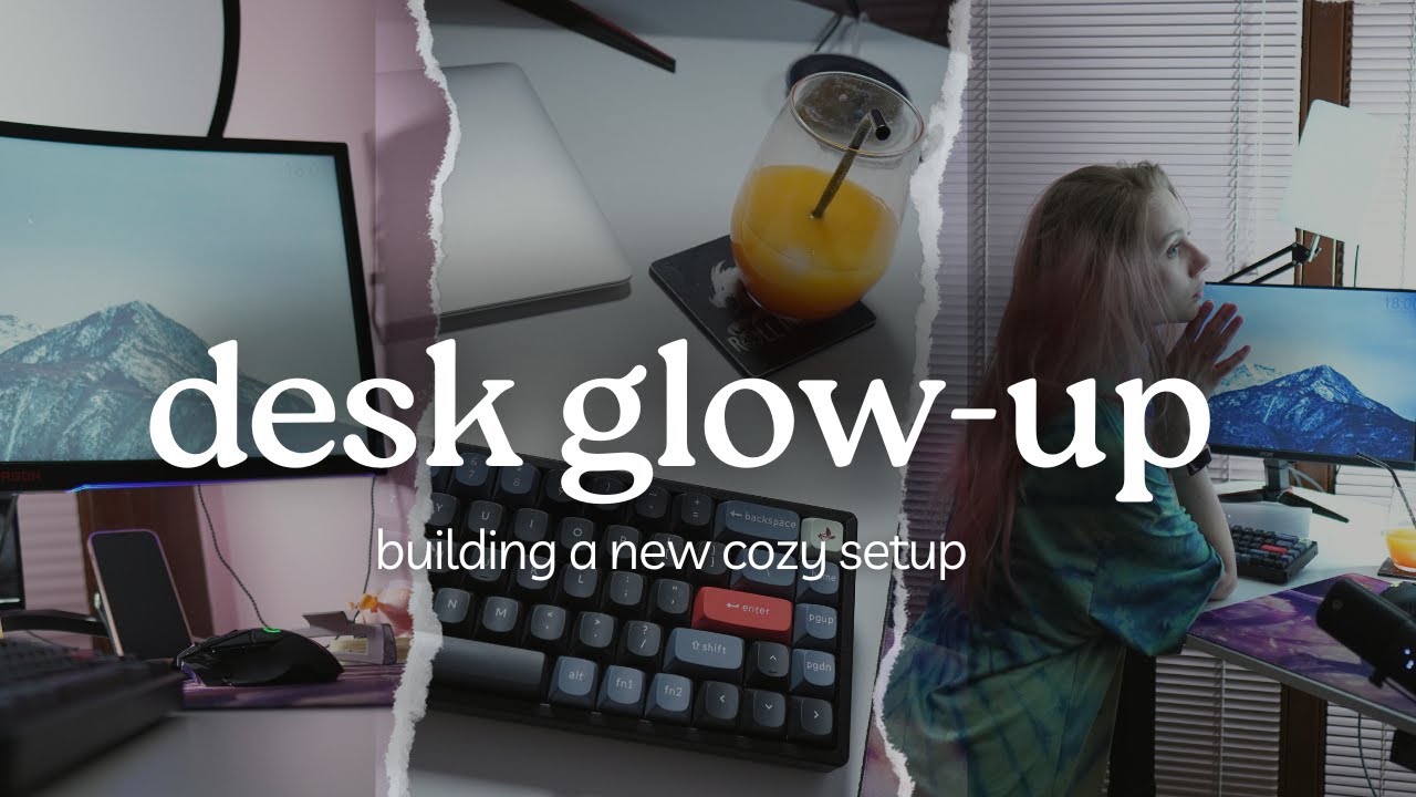 Building the ULTIMATE new desk setup with a standing desk - YouTube