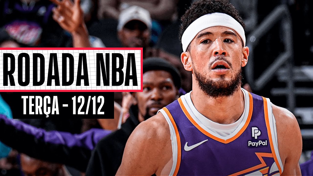 ⁣Devin Booker TOMA CONTA e é cestinha contra os Warriors! - Rodada NBA 12/12