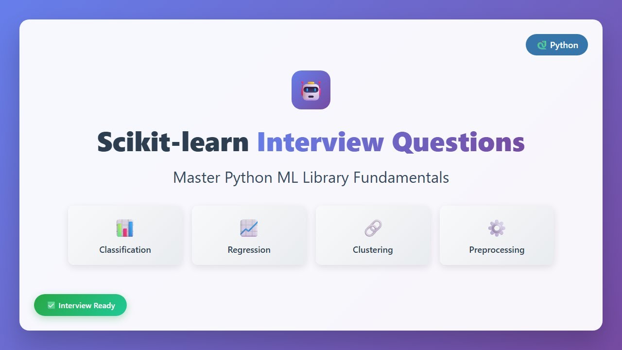 scikit learn - question regarding onehotencoding -... Scikit-learn Interview Questions: Master Python ML Library for Data ...