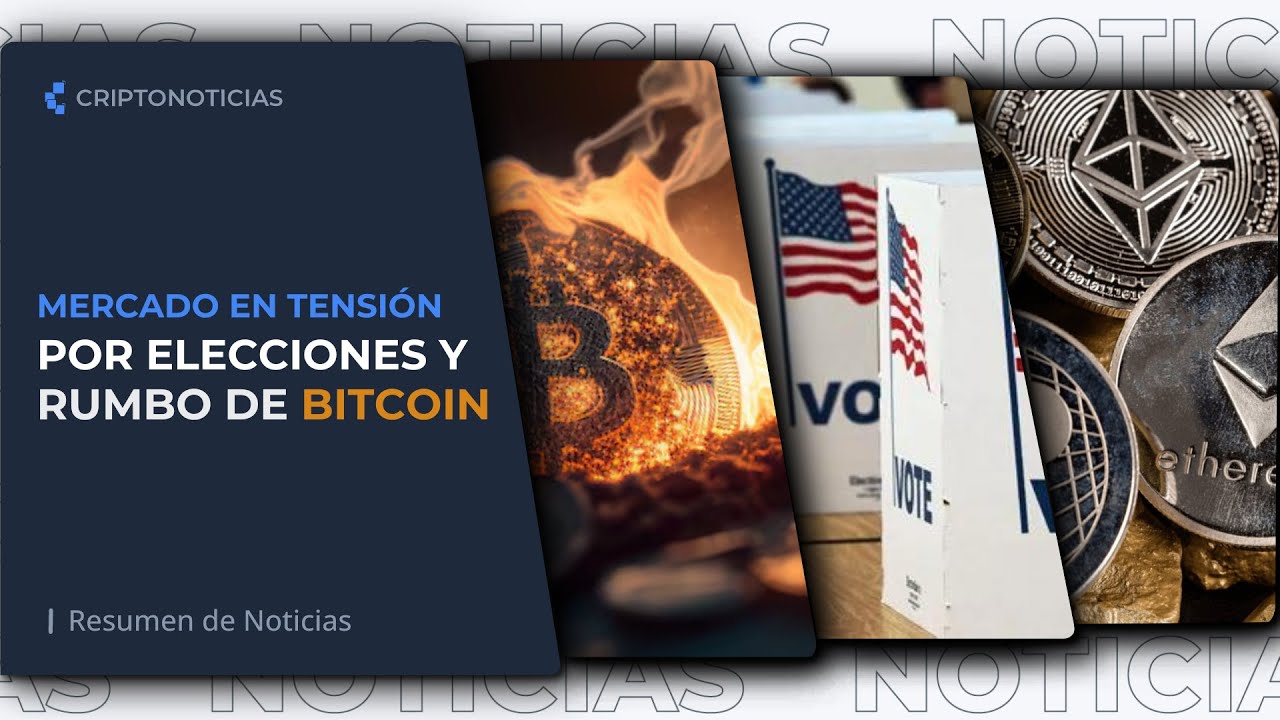 ¿Mercado alcista para BITCOIN? | Elecciones en EE. UU | Novedades de  ALTCOINS - Resumen de noticias