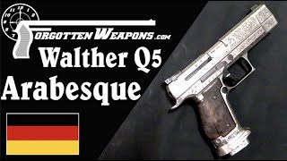 Walther Q5 "Arabesque": Art in the Form of a Match Pistol