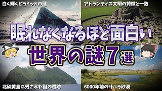 【総集編】眠れなくなるほど面白い世界の謎７選【ゆっくり解説】