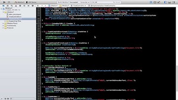 Making a iOS Web Browser -  Episode 1 - Xcode 5
