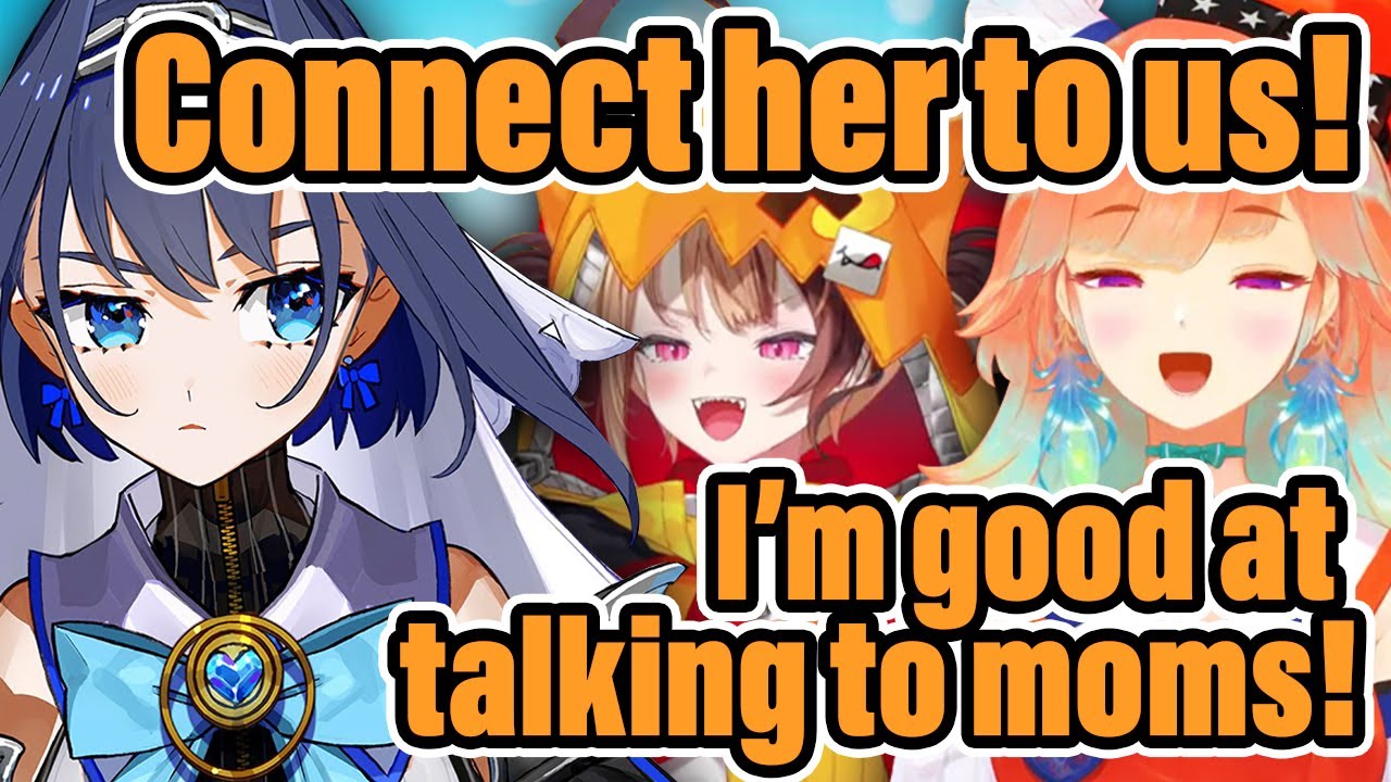 Gigi and Kiara When Kronii’s Mom Calls Her on Stream: