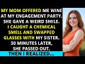 At The Party, My Mom Offered Me Wine. I Caught A Weird Smell From The Glass, And After That…