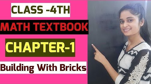 Class 4 Math Textbook Chapter 1 | Building with Bricks | Online Classes | Geet Study Material | GSM