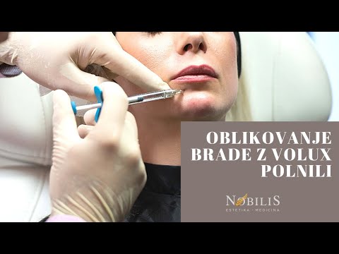 Oblikovanje brade z Volux polnili: Prikaz postopka injiciranja | dr. Boris Onišak | Estetika Nobilis