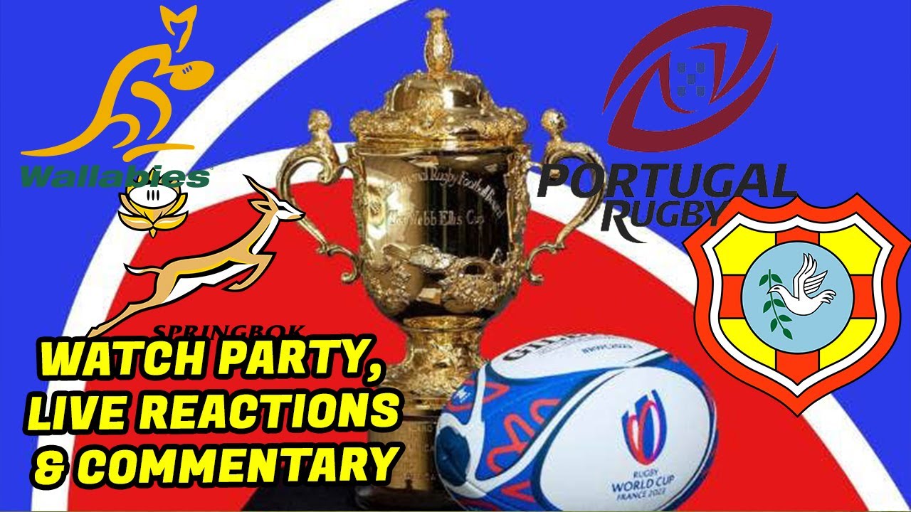 LIVE RUGBY WORLD CUP WATCH PARTY - AUSTRALIA v PORTUGAL and SOUTH AFRICA v TONGA