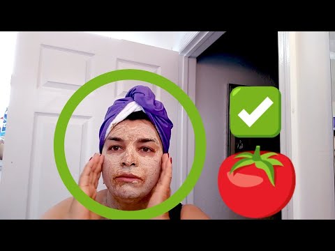🍅 Máscara de Tomate 👉 Receita Caseira para uma Pele Brilhante e Saudável 🙋‍♀️