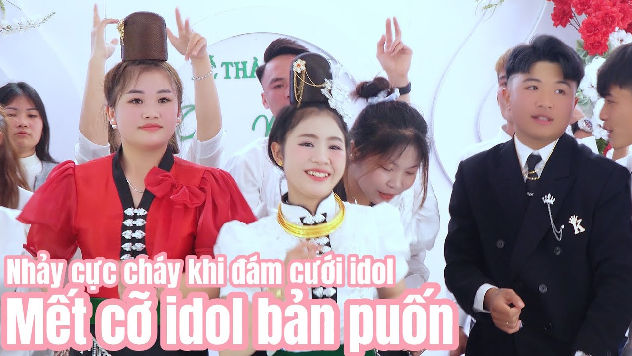 Nhạc sàn thái cực mạnh tại lễ thành hôn idol Quốc Khánh - Phương Oanh bản puốn vậy chiềng mai sơn la