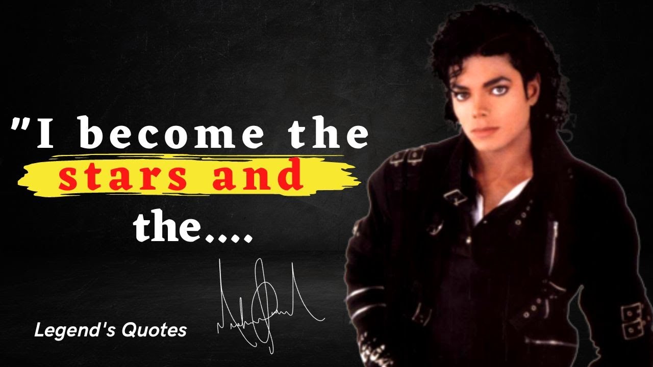 Amazing Quotes from Michael Jackson that are Worth. 