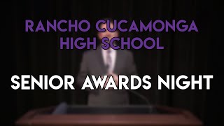 RCHS Senior Awards Ceremony 2020