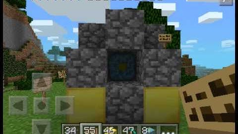 Minecraft Pocket Edition:Making a nether Reactor