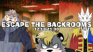 【Escape the Backrooms】サラニススムナゾノバショ【Vtuber/Zeed Aster/駄ザラシ/薄墨りくご/凍凪コウガ】