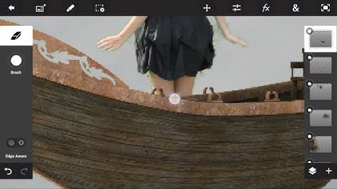 Fantasy edit in PS touch