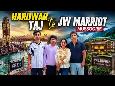 From Ganga Ghats of Haridwar to Misty Valleys of Mussoorie | Luxury Travel Vlog