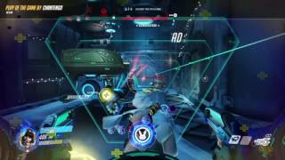Overwatch - Sextuple Kill as D.Va
