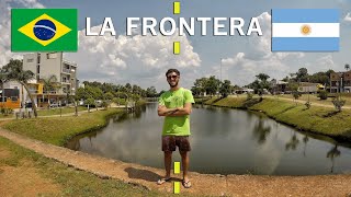 EN ESTE LUGAR SE CRUZA LA FRONTERA CAMINANDO | Bernardo de Irigoyen - Misiones