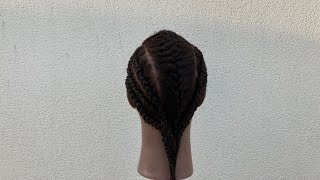 Nouveau modèle de tresses africaines | New model of african braids