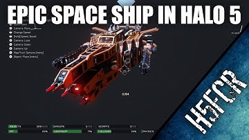 Halo 5 Forge Creation - Epic Space Ship