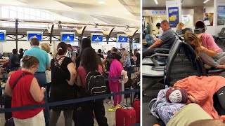 Travel Nightmares Continue at Airports Nationwide