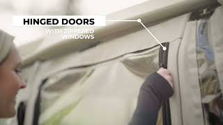 Top Features Golf Cart Enclosure with Hinged Doors | Doorworks Golf Cart Covers.