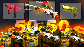 SPLIT CASE *PAID* BIG IN CASE BATTLES (CSGOROLL) 👊📦