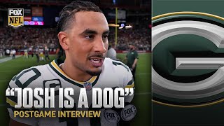 He Wants The Ball Jordan Love Praises Josh Jacobs After Packers Clutch Win Vs Cardinals