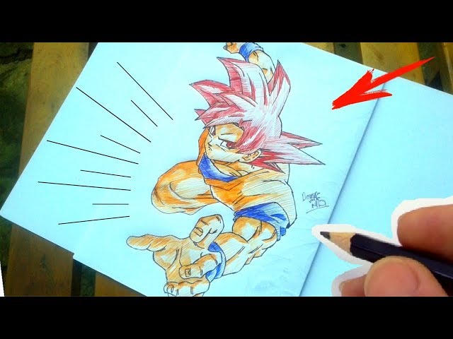 Goku Deus Super Sayajin - Desenho de ivansechi - Gartic