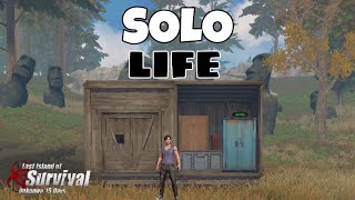 SOLO JOURNEY PART 1  - INÍCIO DE SERVIDOR PADRÃO PRIMEIRO DIA SOLO -  LAST ISLAND OF SURVIVAL