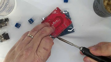 Soldering VNH2SP30- Monster Shield from SparkFun - ArduSerie#63