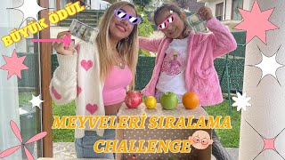 Kutudaki Meyveleri Tahmin Ettik! 😱 Hangisini Doğru Bildik? 🍎🍌 Meyve Sıralama Oyunu #challenge screenshot 1