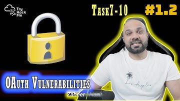 OAuth Vulnerabilities : Task 7-10 : TryHackMe : 1.2