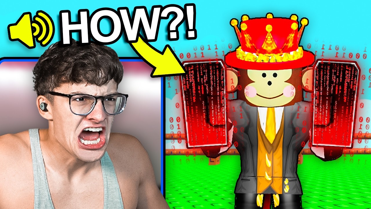 Trolling YOUTUBER With OWNER ACCOUNT in Grow a Garden!!
