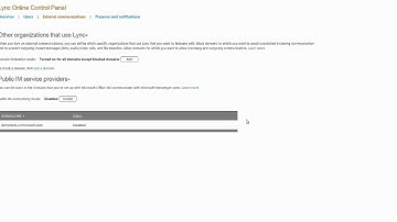 Manage Lync in Office 365