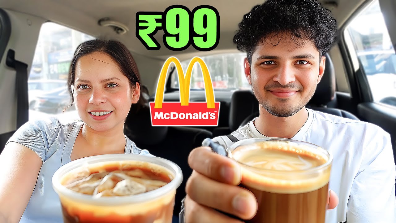 The CHEAP FAST FOOD COLD COFFEE Review |MCDONALD'S, BURGER KING ft. 