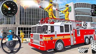 🚒 Firefighter City Rescue 3D – Emergency Truck Driving Simulator gameplay android screenshot 2