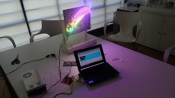 PIC32MZ 3600 RGB WS2812B LEDs at 15FPS (only 1 frame)