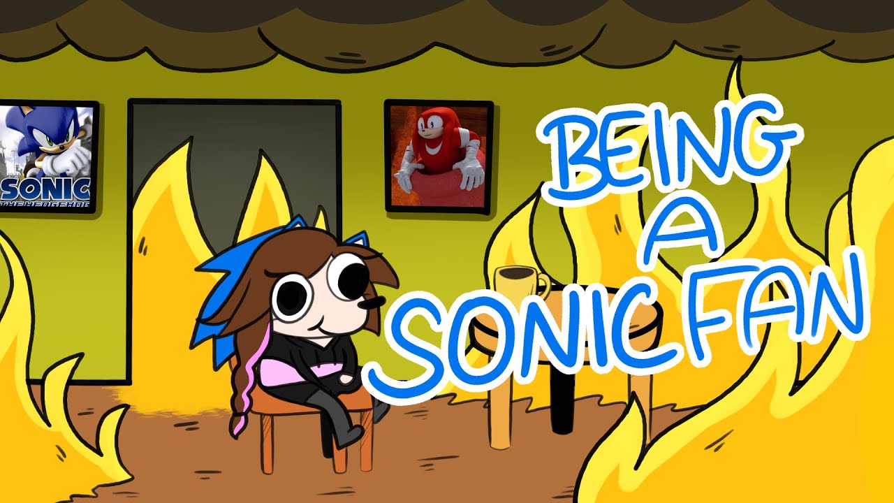 Being a Sonic Fan.