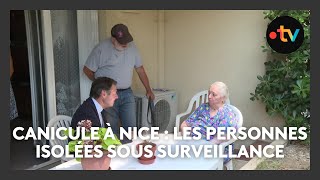 A Nice, avec la canicule, 2.500 personnes isolées à appeler et des SDF à accompagner
