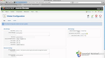 SEF Urls - Joomla Nutshell 1.5 Tutorial