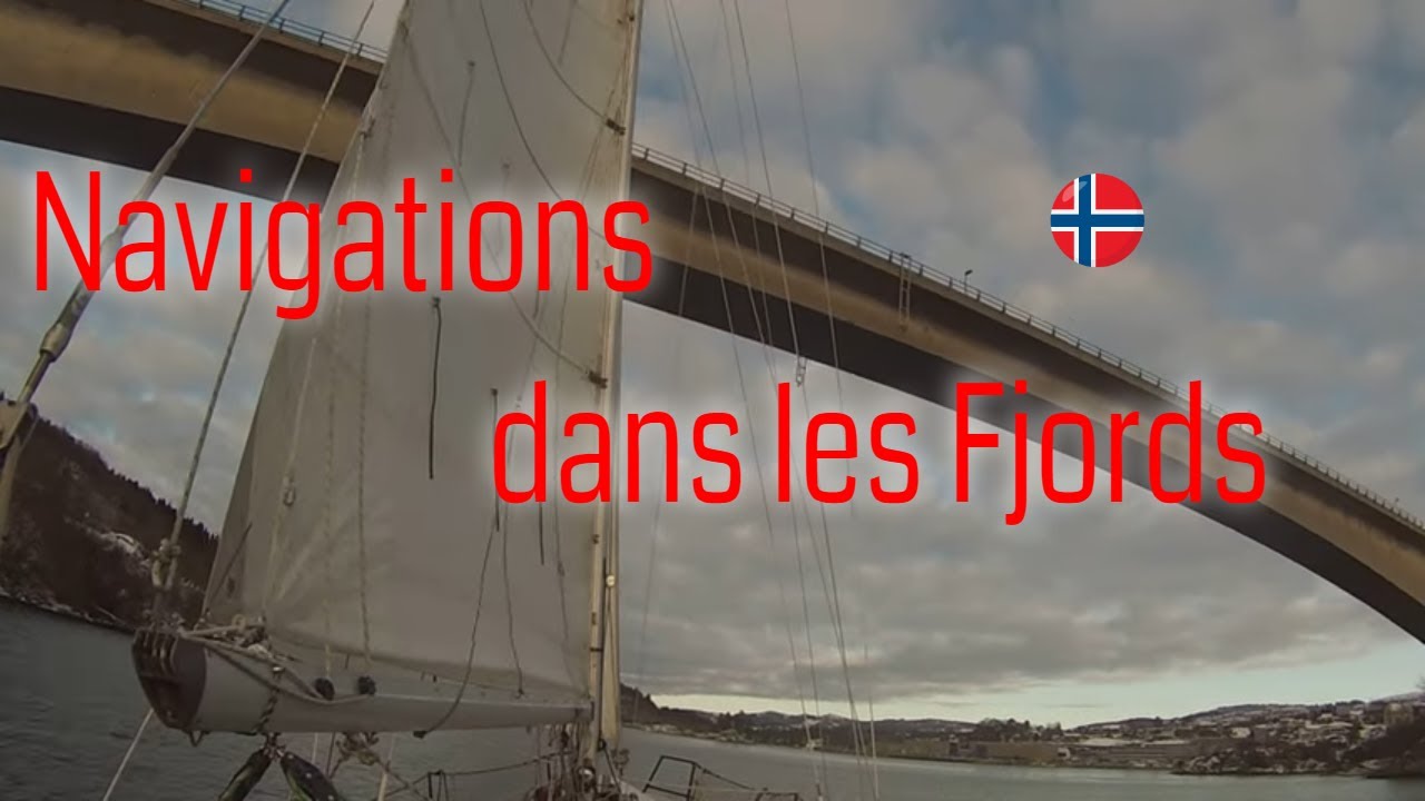 77-Navigations dans les fjords❄ Florvåg to Festø [⛵Voilier La Désirade en route vers La Norvège]