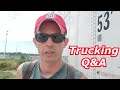 Ryan Answers Your Trucking Questions - Q&A Ep.1 | A Truck Parking Shortage 🤔& Landstar