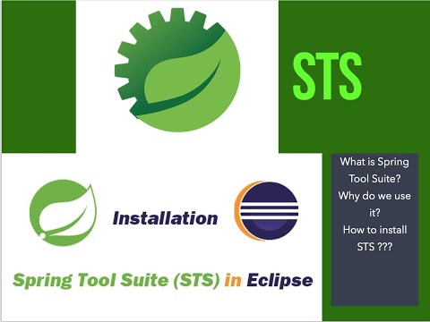 What is STS ?? | STS Installation | How to install STS ??? | Java First Program