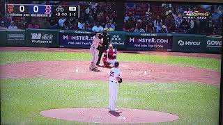 Mike Yastrzemski homers at Fenway Park 5/2/24