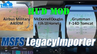 MSFS Legacy Importer - GenHUD mod installation (4 examples)
