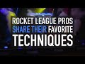 The best Rocket League techniques from the pros